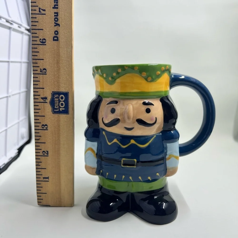 Wondershop Festive Ceramic Mug with Blue and Green Accents